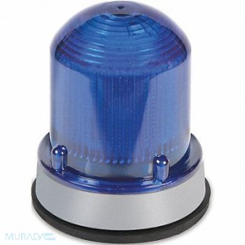 EDWARDS SIGNALING Warning Light LED 120VAC Blue 65 FPM, 16G625