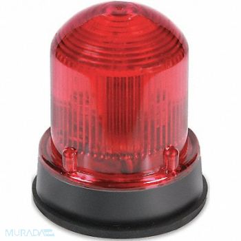 EDWARDS SIGNALING Warning Light LED 24VDC Red 65 FPM, 16G636