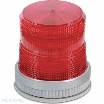 EDWARDS SIGNALING Warning Light LED 24VDC Red 65 FPM, 16G642