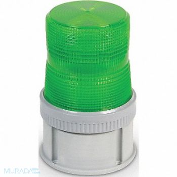 EDWARDS SIGNALING Warning Light Strobe Tube 120VAC Green, 16G652