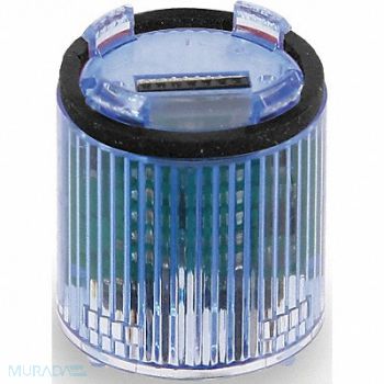 EDWARDS SIGNALING Tower Light LED Steady 24VDC 36mm Blu, 16G684