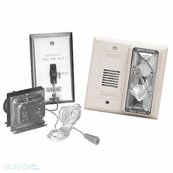 EDWARDS SIGNALING Call for Assistance Kit Horn/Strobe, 16G824