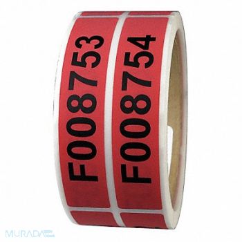 NOVAVISION INC Tamper-Evident Tape 3/4Inx3-7/8In PK250, 16G856