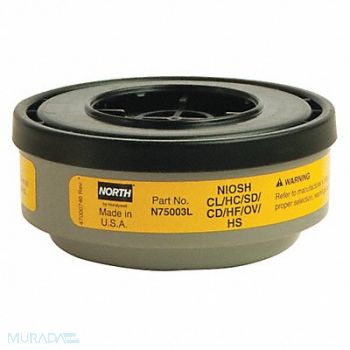 HONEYWELL NORTH Cartridge Yellow Threaded PR, 16M239