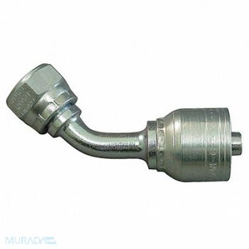 EATON AEROQUIP Crimp Fitting 45 Deg 1-1/4 F BSPP, 472A54