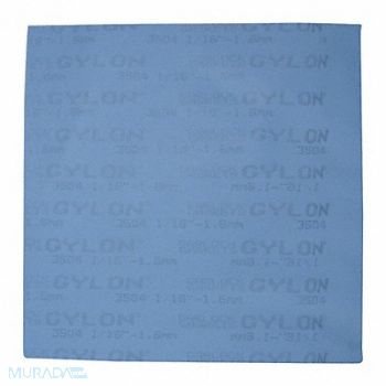 GARLOCK SEALING TECHNOLOGIES Gasket Sheet 30 x30 In PTFE w/Glass Blue, 16T706