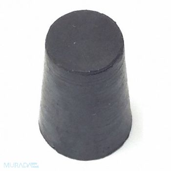 GRAINGER APPROVED Stopper 18mm Rubber Black PK181, 16UC45