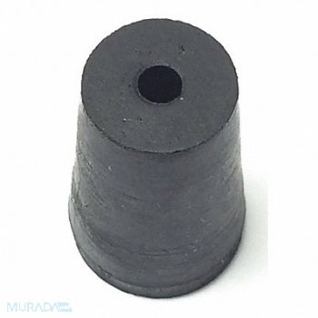 GRAINGER APPROVED Stopper 18mm Rubber Black PK100, 16UC46