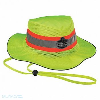 CHILL-ITS BY ERGODYNE Cooling Hat Lime L/XL, 16V846