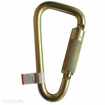 CONDOR Carabiner Steel 6-3/4 in L Auto-Lock, 16V857