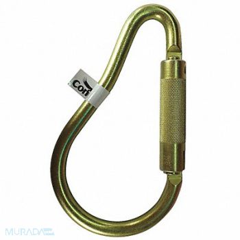 CONDOR Carabiner Steel 8-1/8 in L Auto-Lock, 16V858