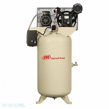 INGERSOLL RAND Electric Air Compressor 7.5 hp 2 Stage, 4M361