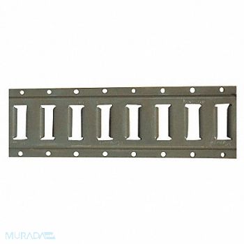 ANCRA Horizontal E-Track Painted Gray Finish, 16V914