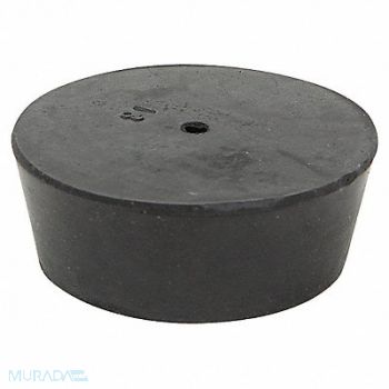 GRAINGER APPROVED Stopper 25mm Rubber Black PK3, 16WC40