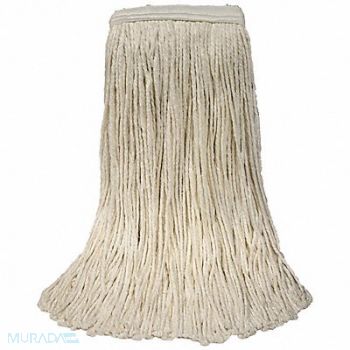 TOUGH GUY Wet Mop Natural Polyester, 16W212