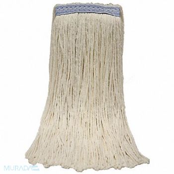 TOUGH GUY Wet Mop Natural Polyester, 16W214
