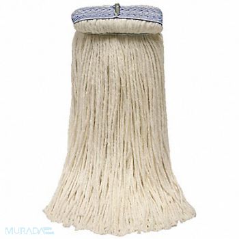 TOUGH GUY Wet Mop Natural Polyester, 16W228