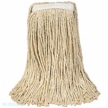TOUGH GUY Wet Mop Natural Cotton, 16W229
