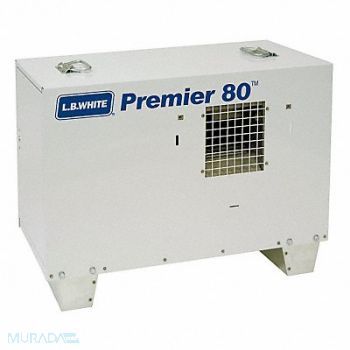 L.B. WHITE Ductable Tent Portable Gas Heater 450cfm, 16W283