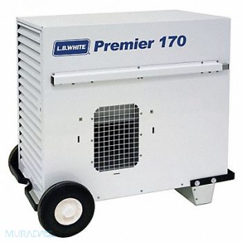 L.B. WHITE Ductble Tent Portable Gas Heater 1200cfm, 16W285