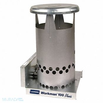 L.B. WHITE Convctn Prtble Gas Flr Heatr NG 3150sqft, 16W293