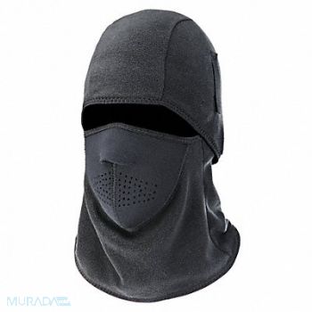 N-FERNO BY ERGODYNE Balaclava Black Fleece/Neoprene Universl, 16W661
