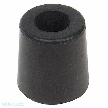 GRAINGER APPROVED Bumper 5/8 in Black Rubber PK10, 16WJ87