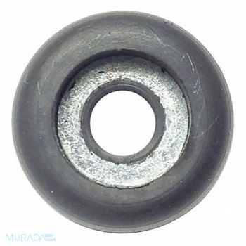 GRAINGER APPROVED Bumper 5/8 in Black Rubber PK50, 16WK23