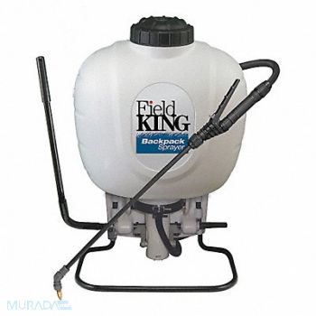 FIELD KING Backpack Sprayer 4 gal Poly 160 psi, 16X104