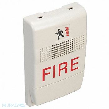 EDWARDS SIGNALING Chime Marked Fire White, 16X349
