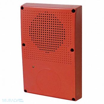 EDWARDS SIGNALING Outdoor Speaker Red, 16X457