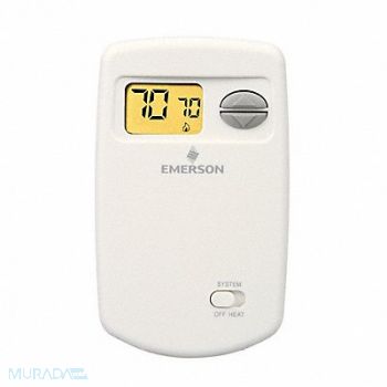 EMERSON Low Volt NP Digital Tstat Heat Plug-In, 16X610
