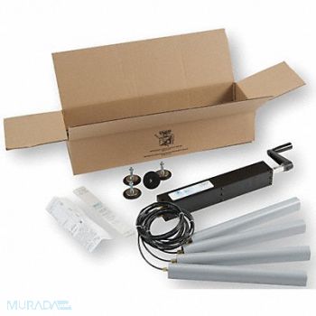 DYNA-LIFT Hydraulic Lift Kt 4 Post Mnl 1000 lb, 16Y671