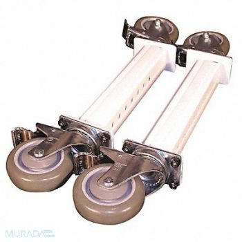 PRO-LINE Plate Caster Kit Polyurethane 275 lb PK4, 16Y922