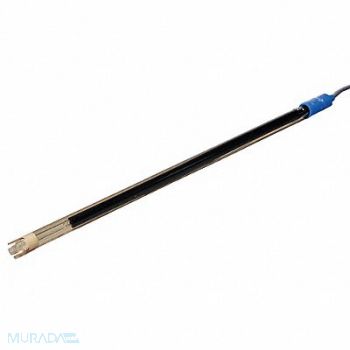 SENSOREX pH Electrode Epoxy BNC Round Tip, 16Y968