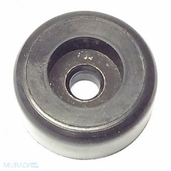 GRAINGER APPROVED Bumper 3/4 in Black Rubber PK25, 16YJ34