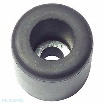 GRAINGER APPROVED Bumper 15/32 in Black Rubber PK10, 16YJ42