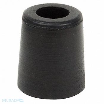 GRAINGER APPROVED Bumper 5/8 in Black Rubber PK10, 16YP35