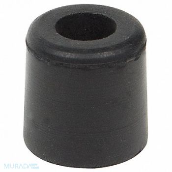 GRAINGER APPROVED Bumper 5/8 in Black Rubber PK10, 16YP37