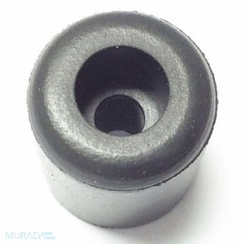 GRAINGER APPROVED Bumper 5/8 in Black Rubber PK10, 16YP40