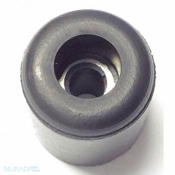 GRAINGER APPROVED Bumper 5/8 in Black Rubber PK10, 16YP41