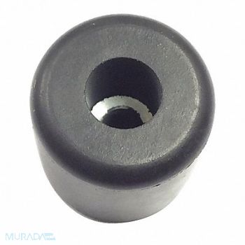 GRAINGER APPROVED Bumper 15/16 in Black Rubber PK5, 16YR04