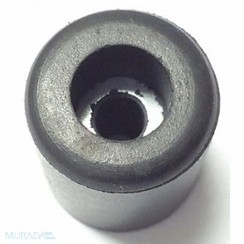 GRAINGER APPROVED Bumper 3/4 H x 5/8 W Black Rubber PK10, 16YX73