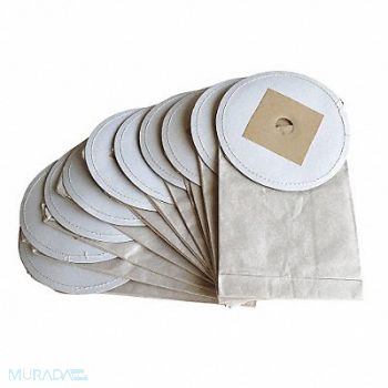 METROVAC Vacuum Bag Paper 2-Ply Non-Reusable PK10, 16Z971