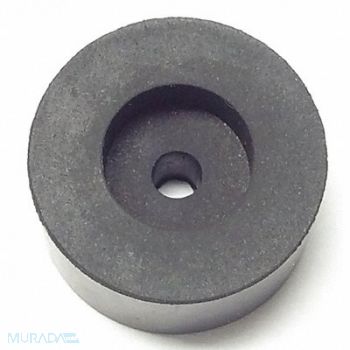 GRAINGER APPROVED Bumper 3/4 in Black Rubber PK25, 16ZD32