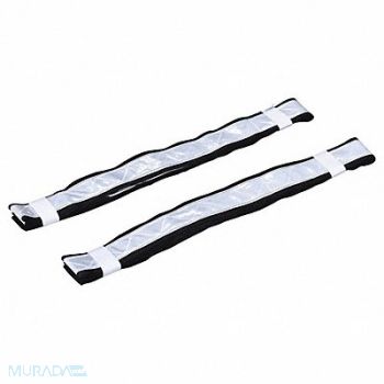 GRAINGER APPROVED Reflective Strap Column Guard PK2, 8NJD3