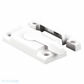 PRIME-LINE Sliding Window Sash Lock White Vinyl, 170D74
