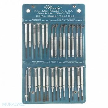 MOODY TOOL Super Tool Set 28 Pc, 172A33
