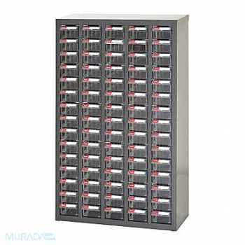 SHUTER Parts Cabinet Steel 75 Bin, 172J64