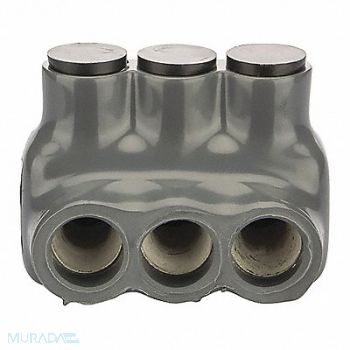 POLARIS Multi-Tap Black 1-10/2-10 AWG 3 Port, 173X47